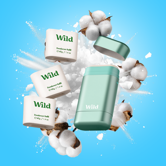 Aqua Case + Fresh Cotton & Sea Salt Deodorant Starter Pack