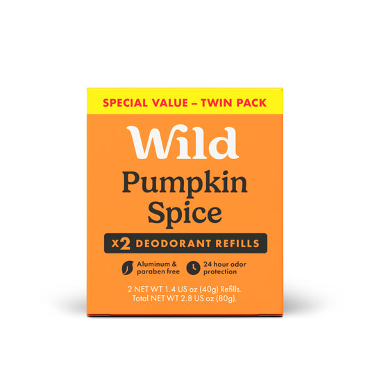 Pumpkin Spice Stick Deodorant Duo Refills