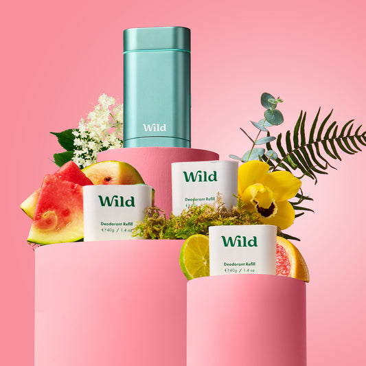 Wild Aqua Case Deodorant Trio Pack