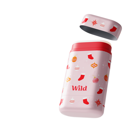 Pink Stocking Deodorant Case