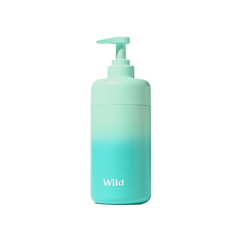 Mint Ombre Body Wash Case