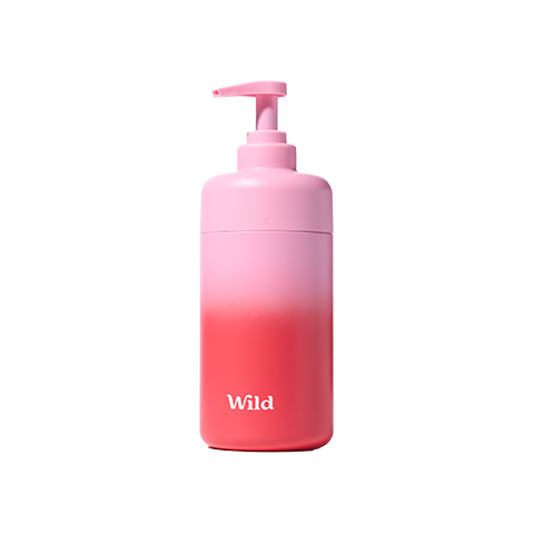 Pink Ombre Body Wash Case